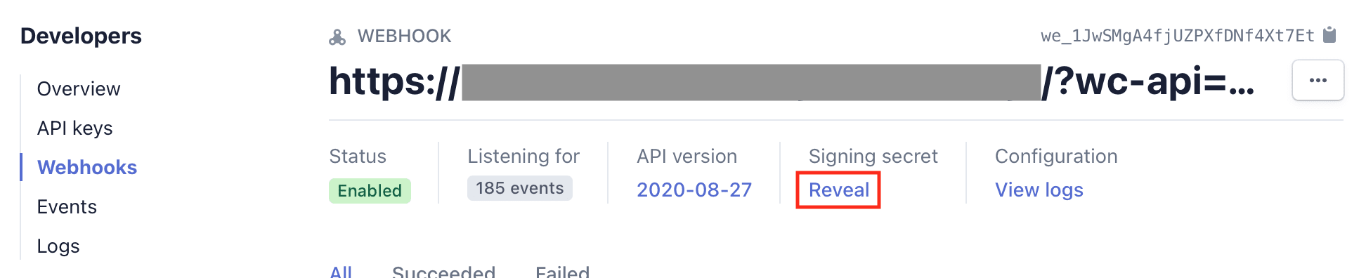 Adding Endpoint URL - WooCommerce Apple Pay Integration